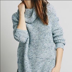 Free People Dylan tweedy pullover sweater